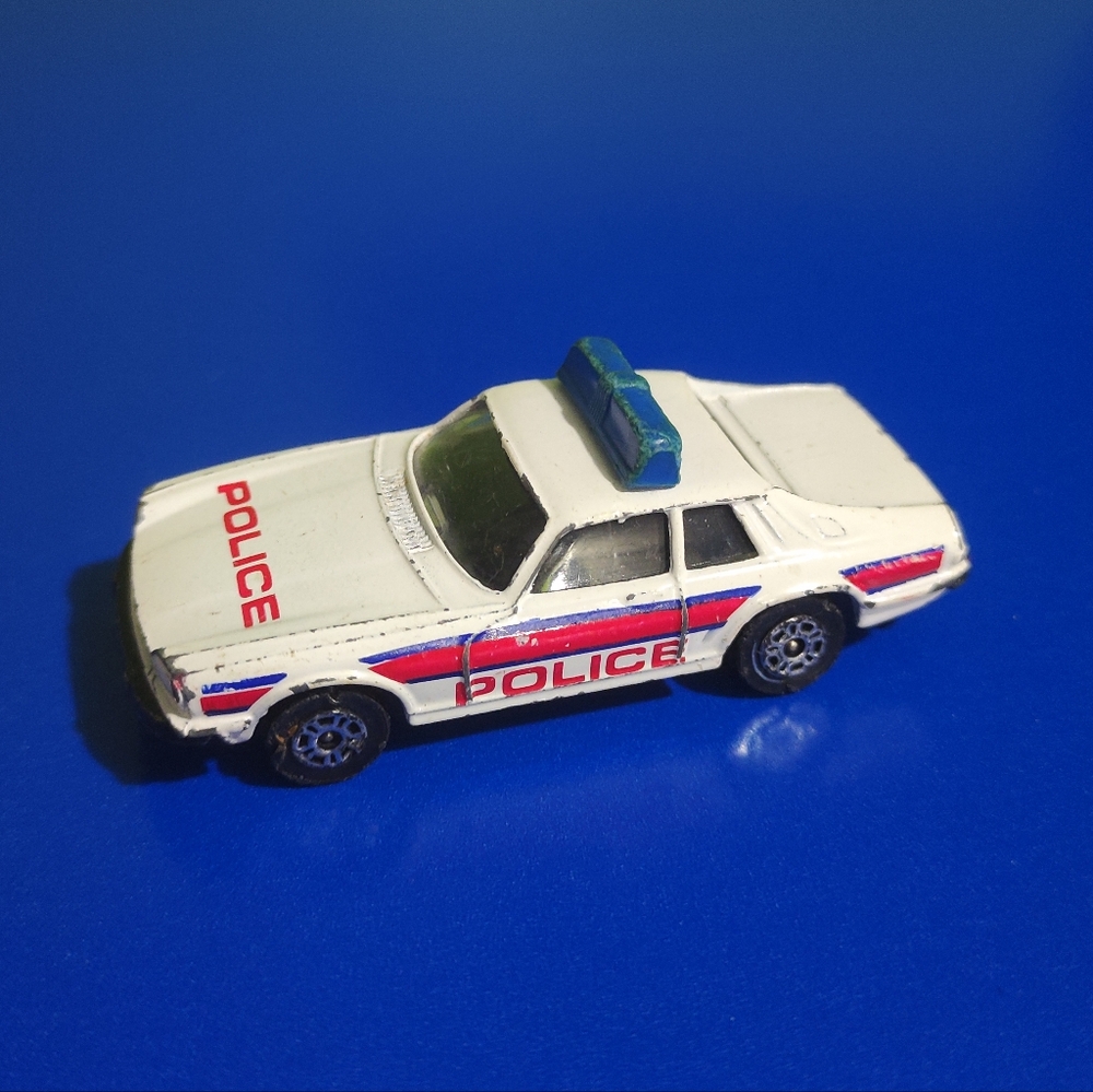 VINTAGE CORGI JUNIORS JAGUAR XJS U.K. POLICE CAR